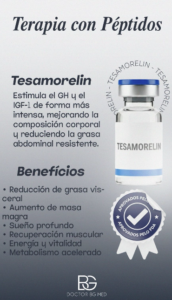 ¿Por qué el Tesamorelin es el péptido más potente para la pérdida de grasa? pepitideo Tesamorelin